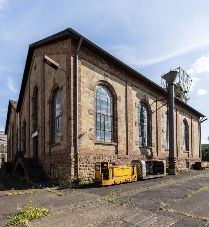 Fördermaschinenhaus Gustav 2 von außen