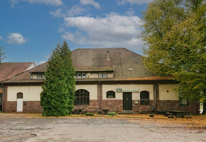 Die Kaffeküche von außen