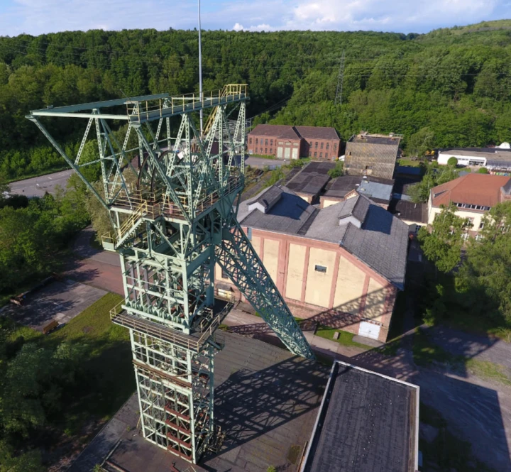 Der Förderturm Gustav 2